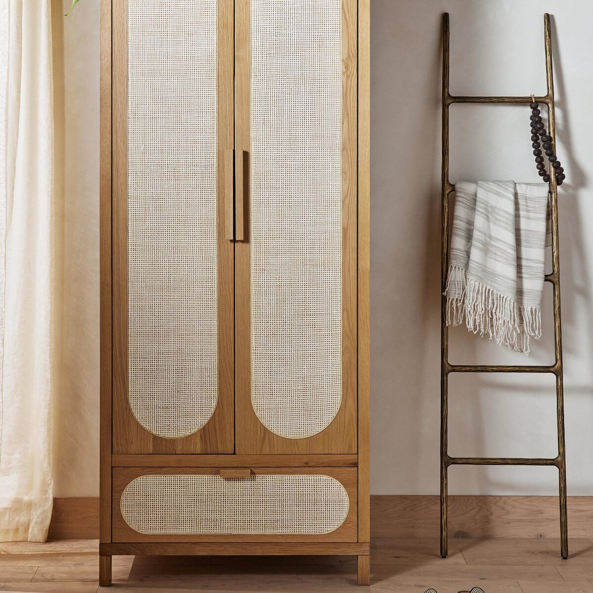Boothe Brass Blanket Ladder