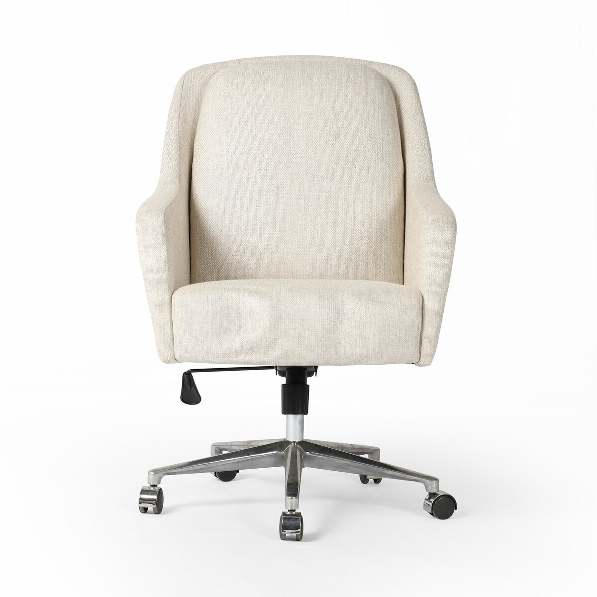 Verne Cream Upholstered Desk Chair