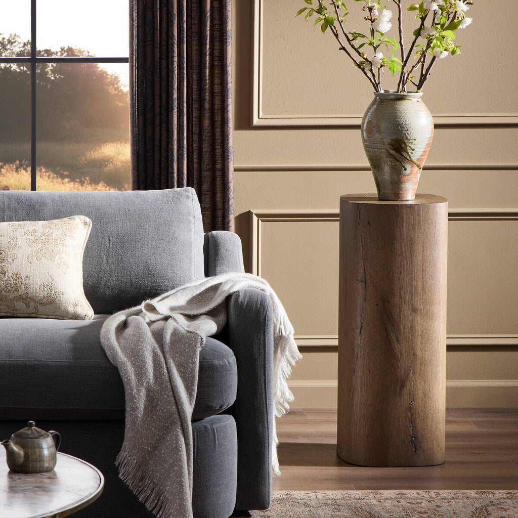 Tycho Wood Pedestal Column