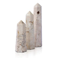 Travertine Obelisk Set of Three
