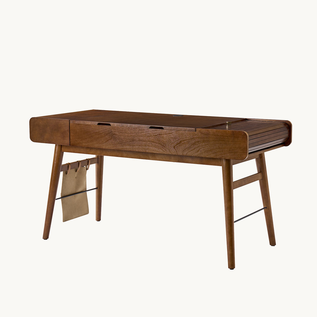 The Bowery Mid-Century Wood Lift Top Desk