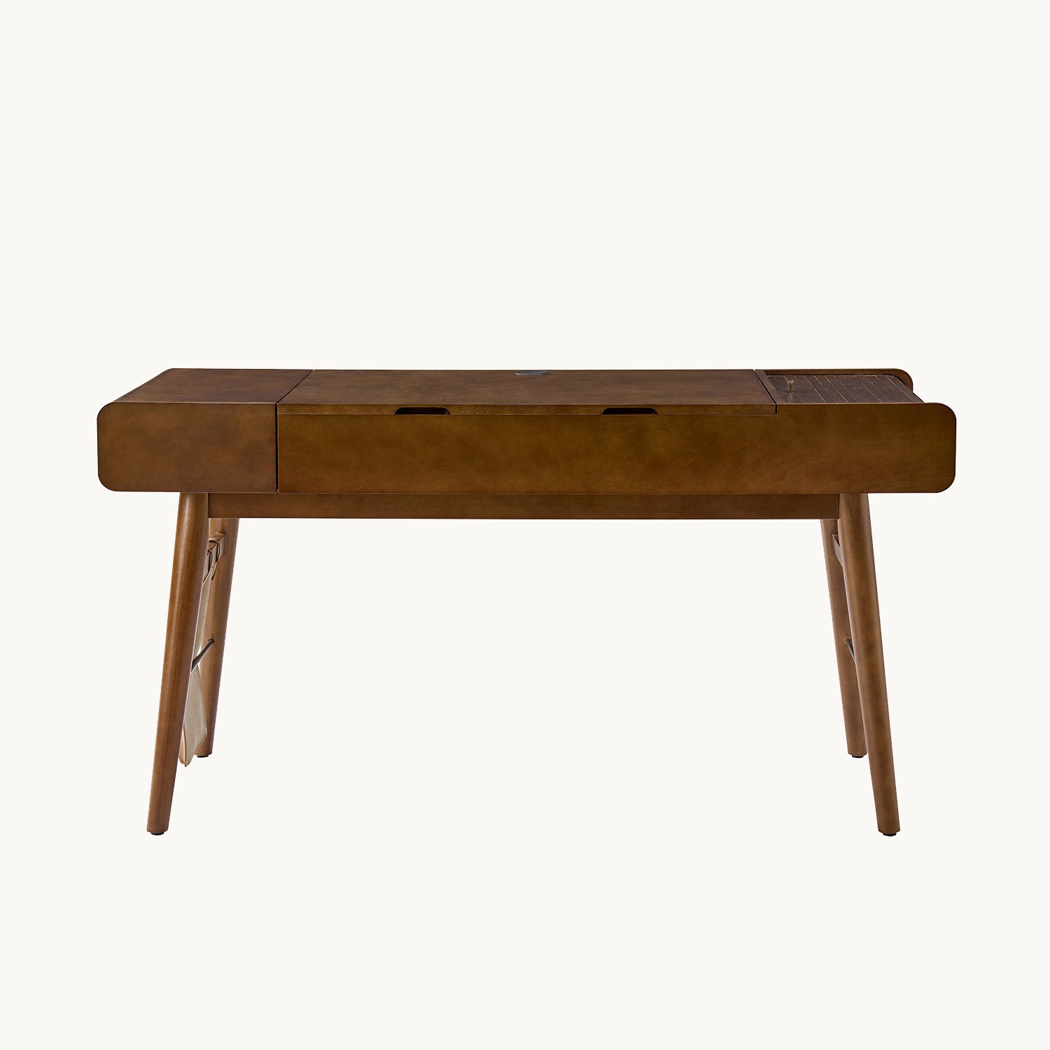 The Bowery Mid-Century Wood Lift Top Desk