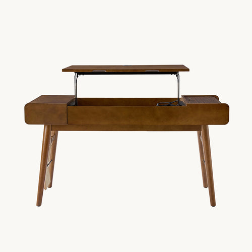 The Bowery Mid-Century Wood Lift Top Desk