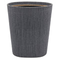 Galway Slate Blue Jute Wastebasket