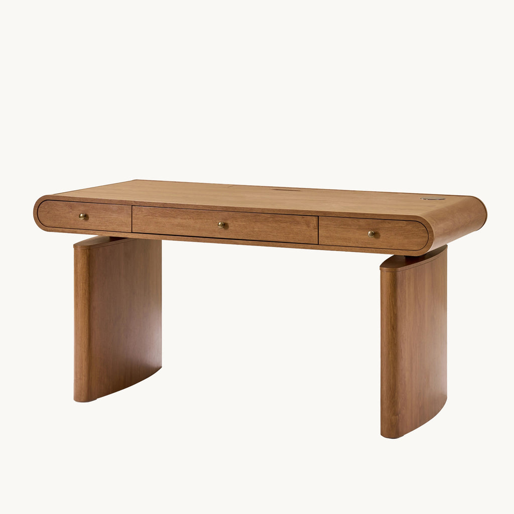 The Tribeca Mid-Century Wood Standing Desk