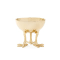Daphne Brass Bird Footed Bowl