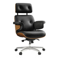 Modernist Napa Leather Bentwood Office Chair